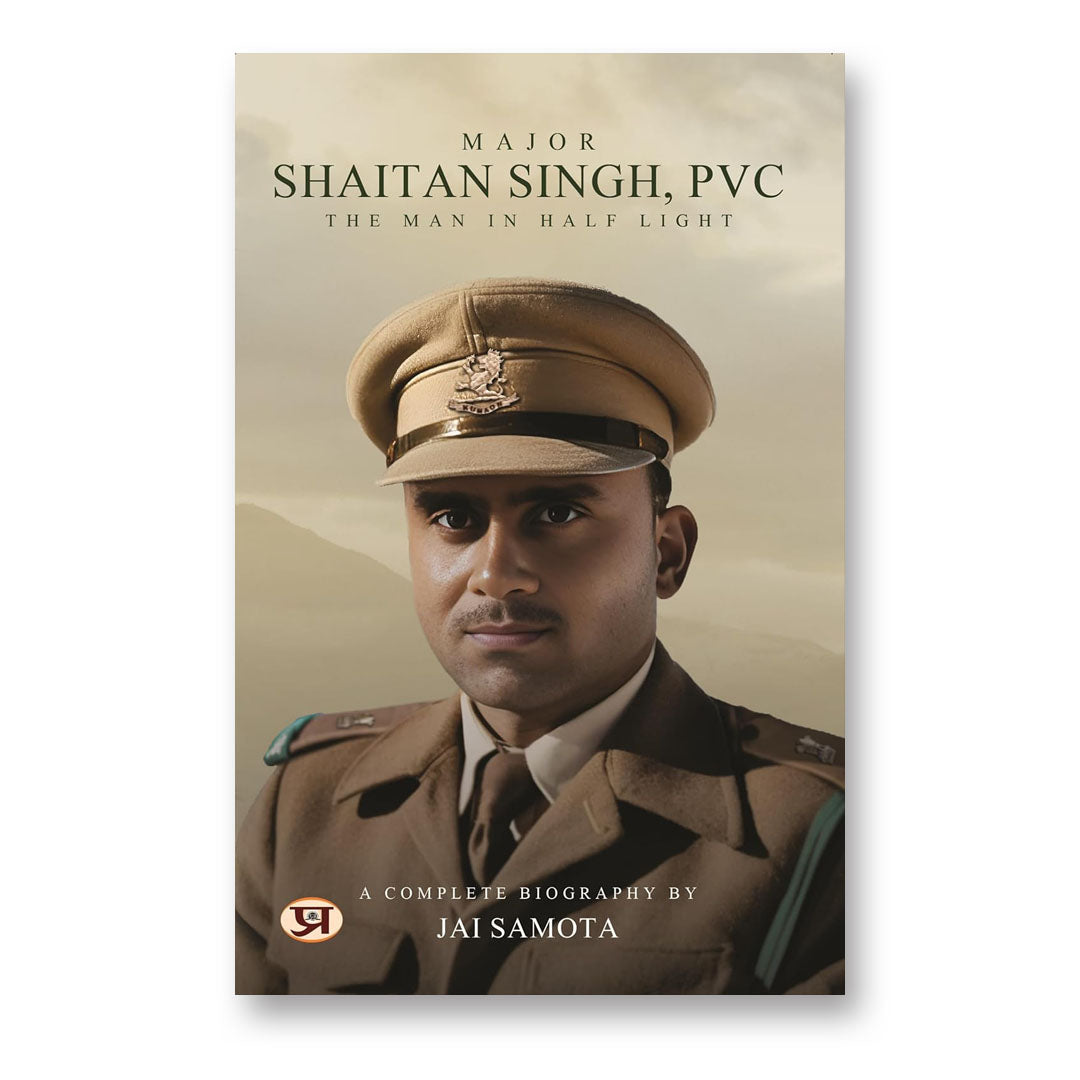 Major Shaitan Singh, Pvc: The Man In Half Light By Jai Samota :  (Book In English)-Paperback