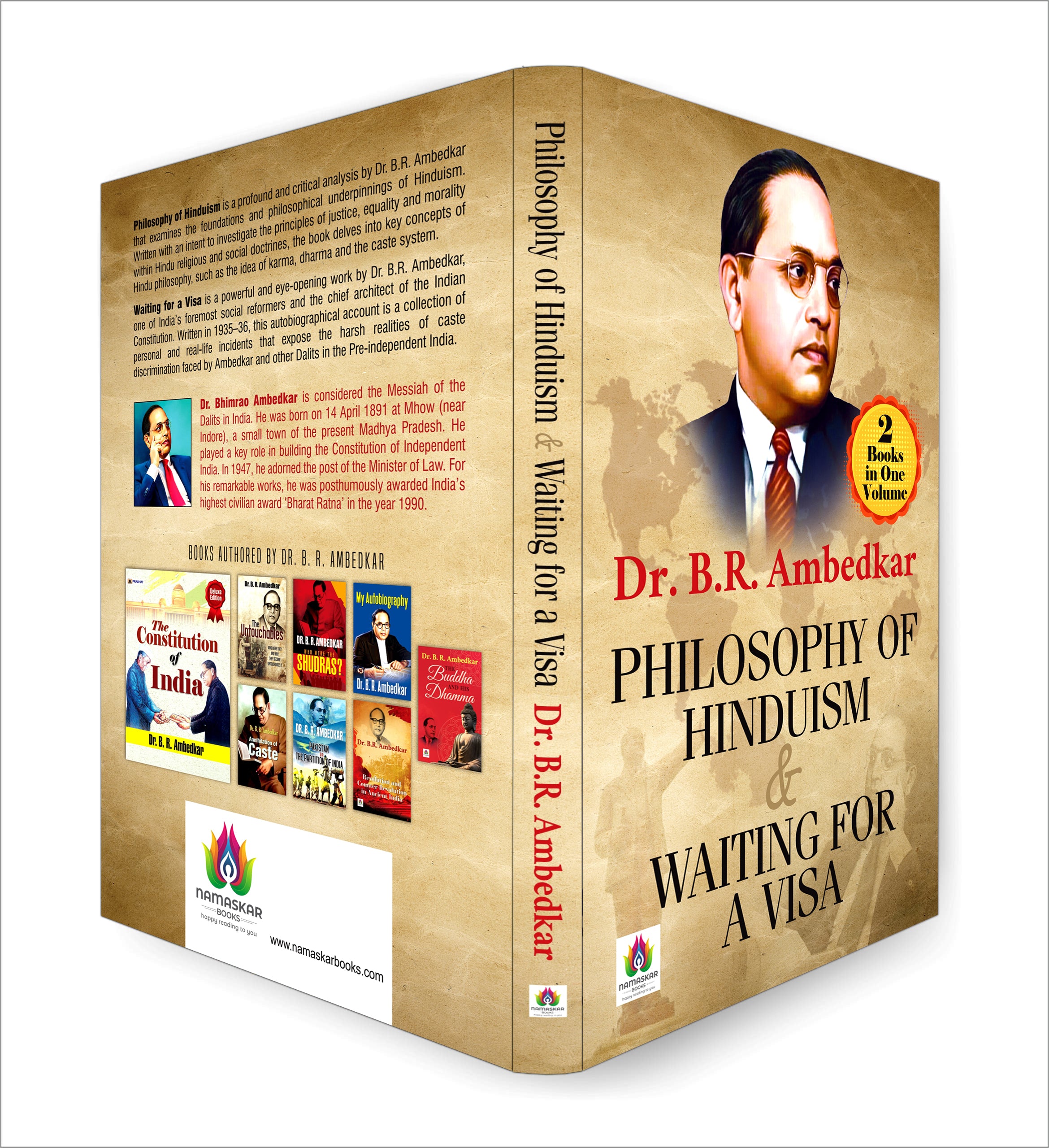 Philosophy of Hinduism & Waiting for A Visa : Dr. Ambedkar - (English - Paperback)