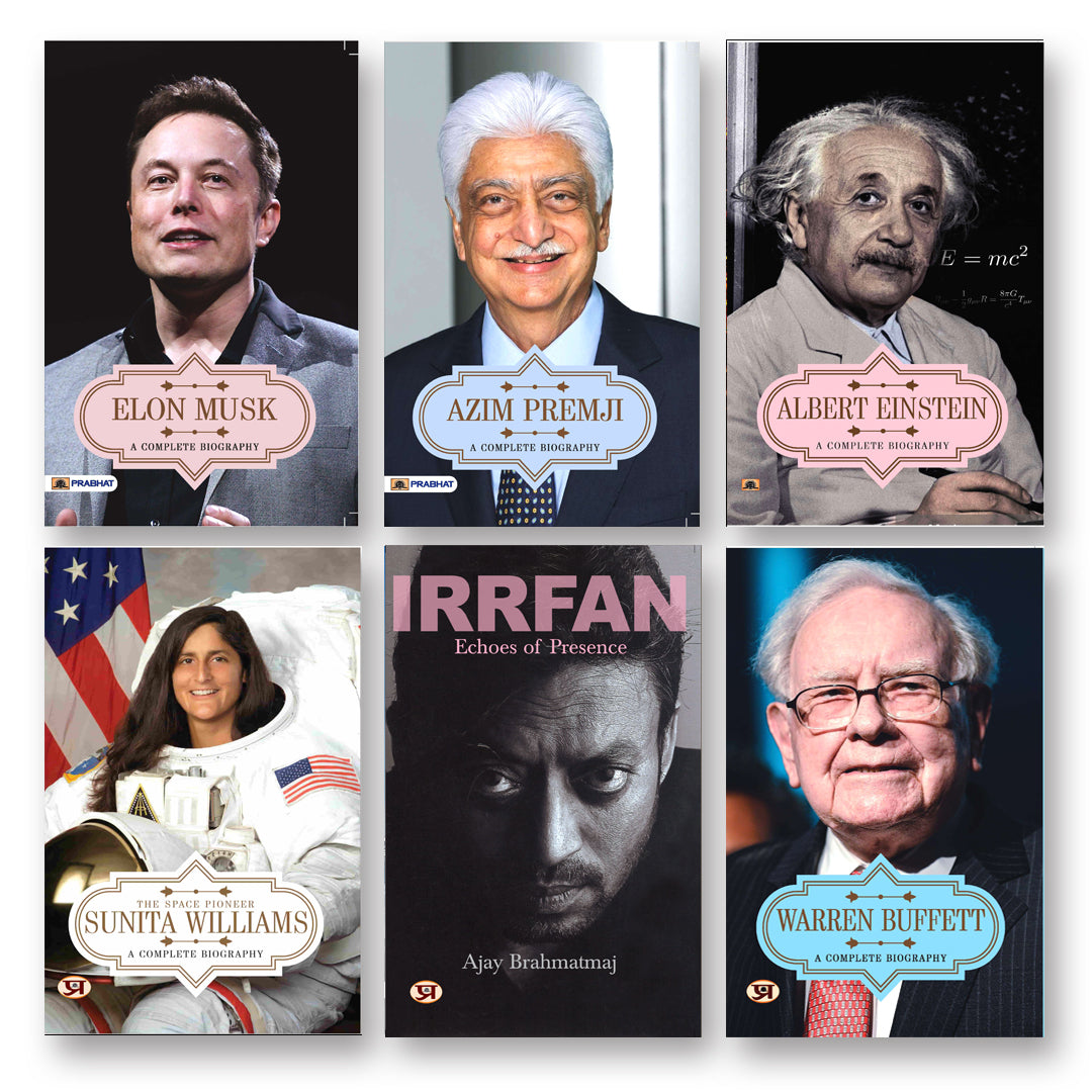 A Complete Biography of Famous Personalities : (Set of 6 Book In English)