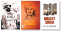 Mahatma Gandhi and Bhagat Singh Ideologies Pack -(Set of 3 Books In English)