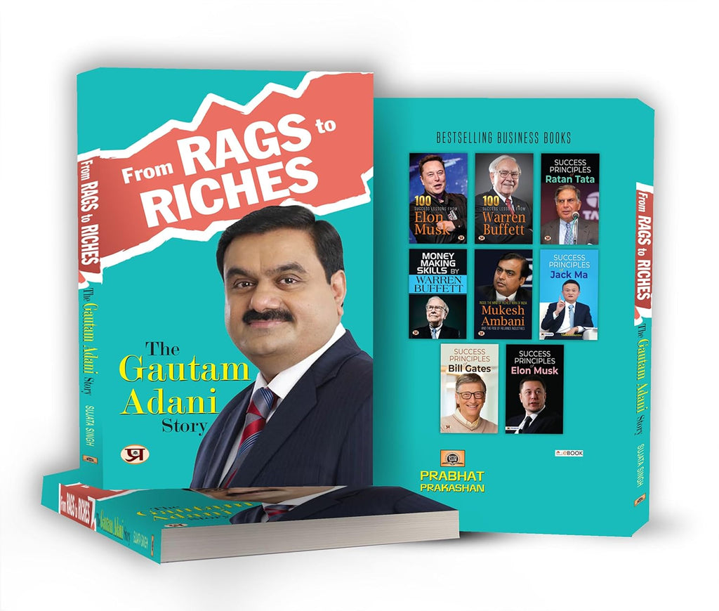 From Rags To Riches: The Gautam Adani Story : by Sujata Singh (English - Paperback)