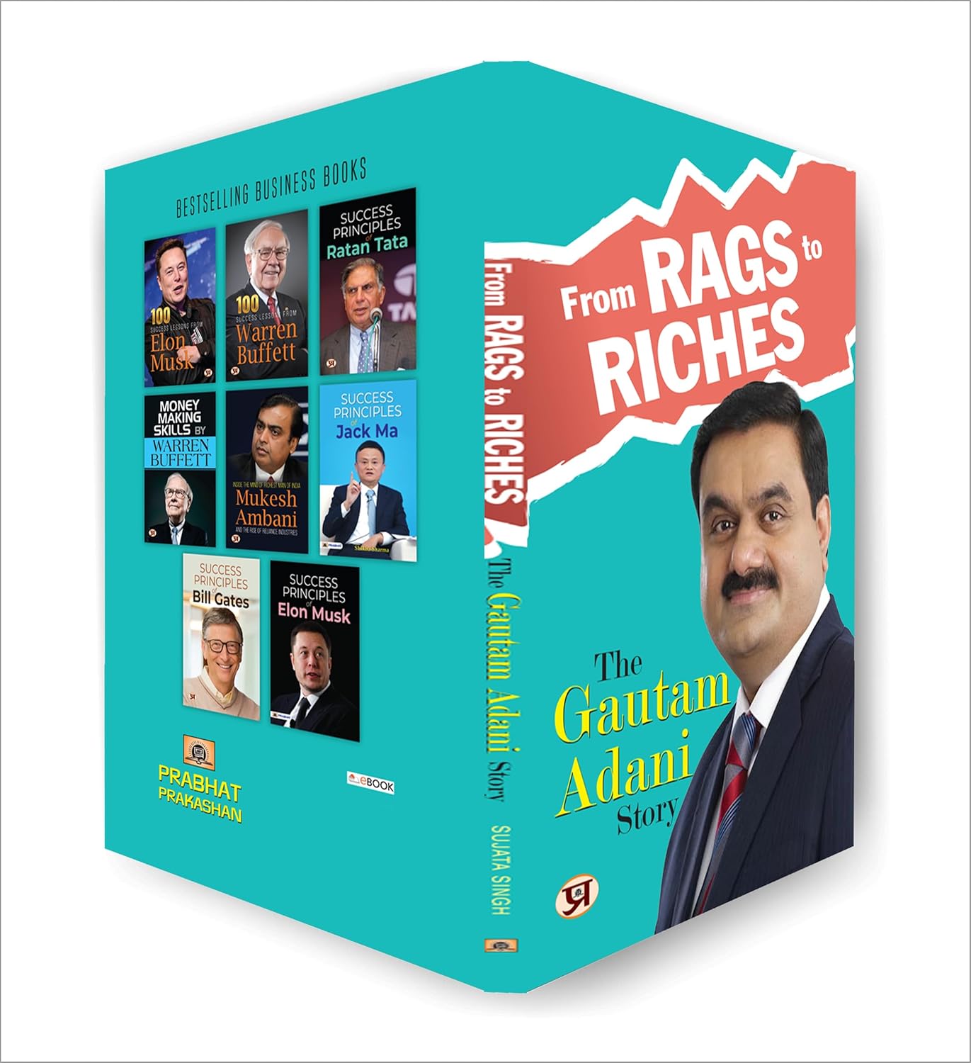 From Rags To Riches: The Gautam Adani Story : by Sujata Singh (English - Paperback)