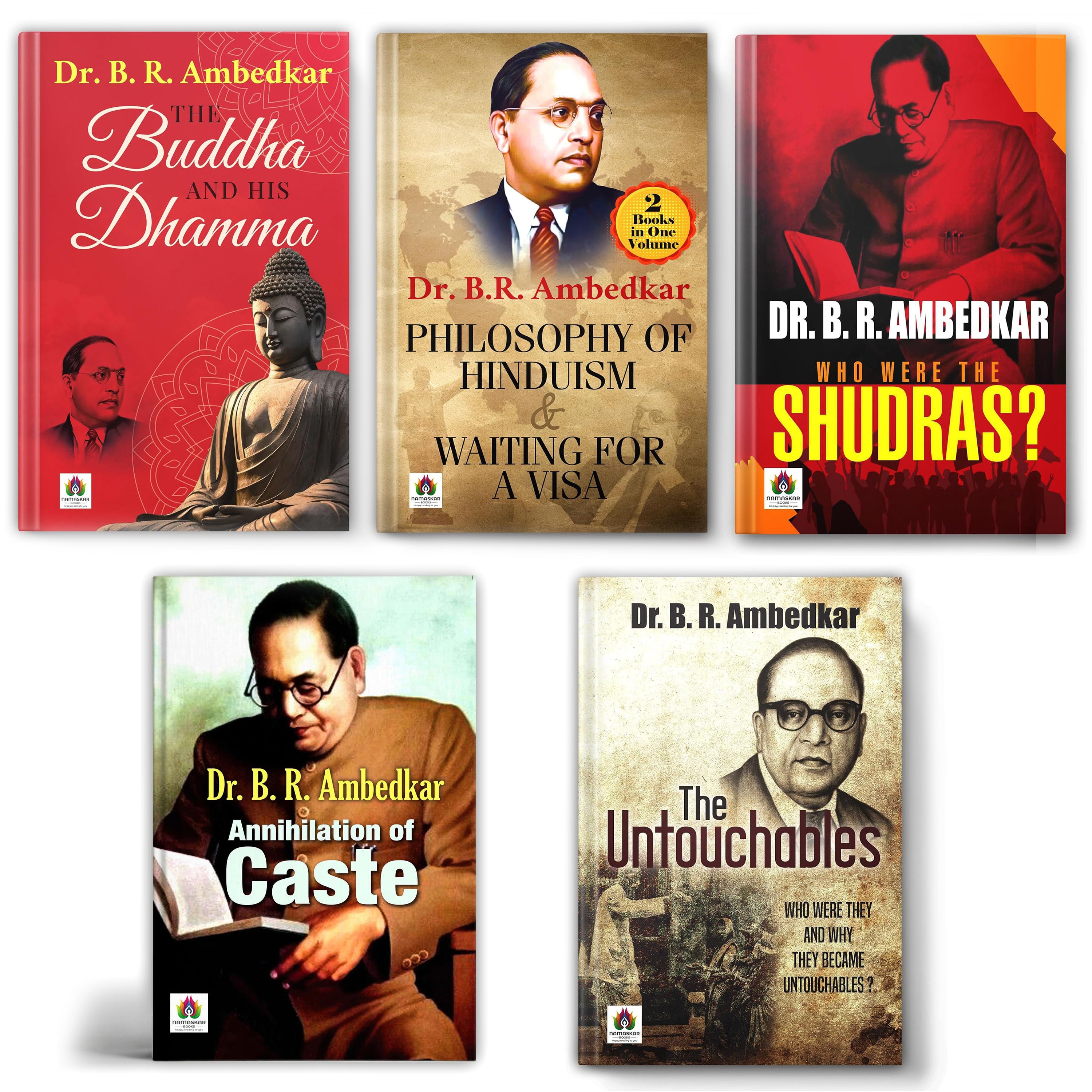 Ambedkar Books Complete Collection : Buddhism, Caste and Human Rights — Paperback | English