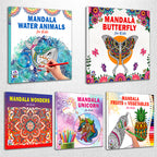 Mandala Art Bundle: Sea, Fruits, Butterfly, Unicorn & Wonders