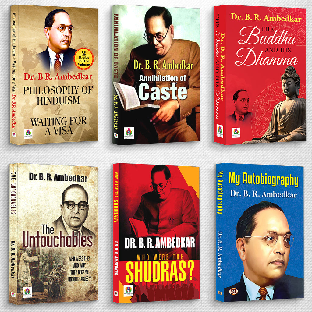 Dr. B. R. Ambedkar Collection (Set of 6 Books) English