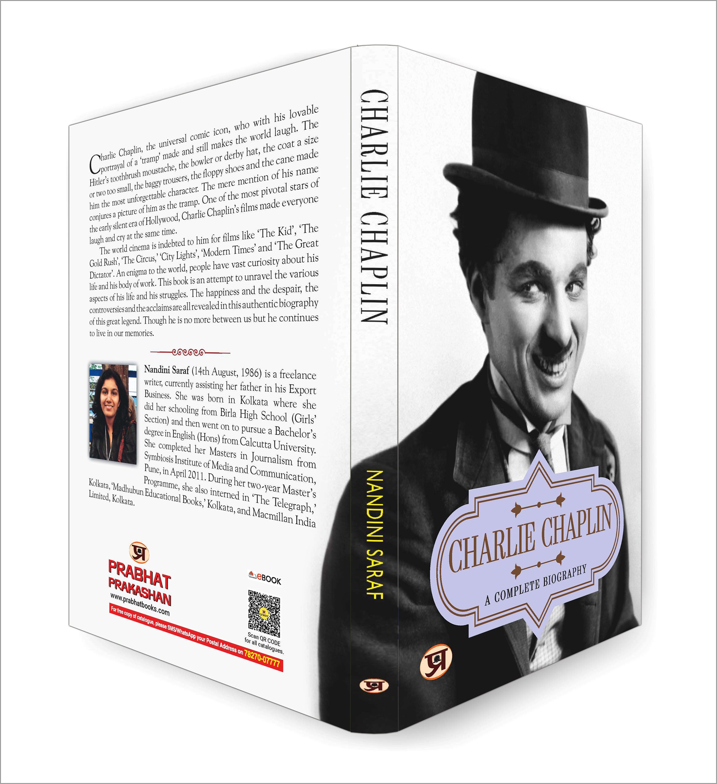 Charlie Chaplin  by Mamta Jha - (Hindi - Hardnback)