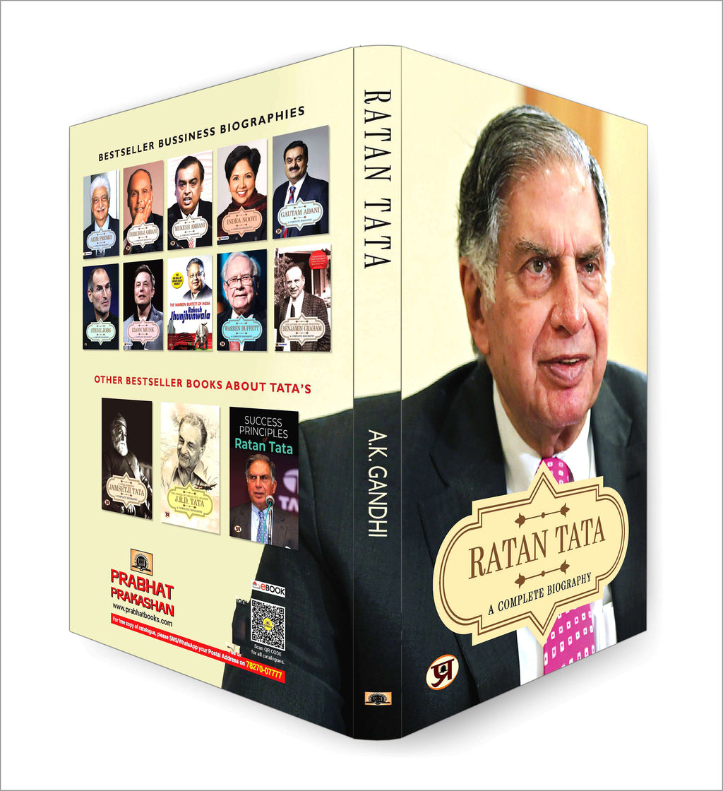 Ratan Tata: A Complete Biography Tata Group by AK Gandhi (English - Paperback)