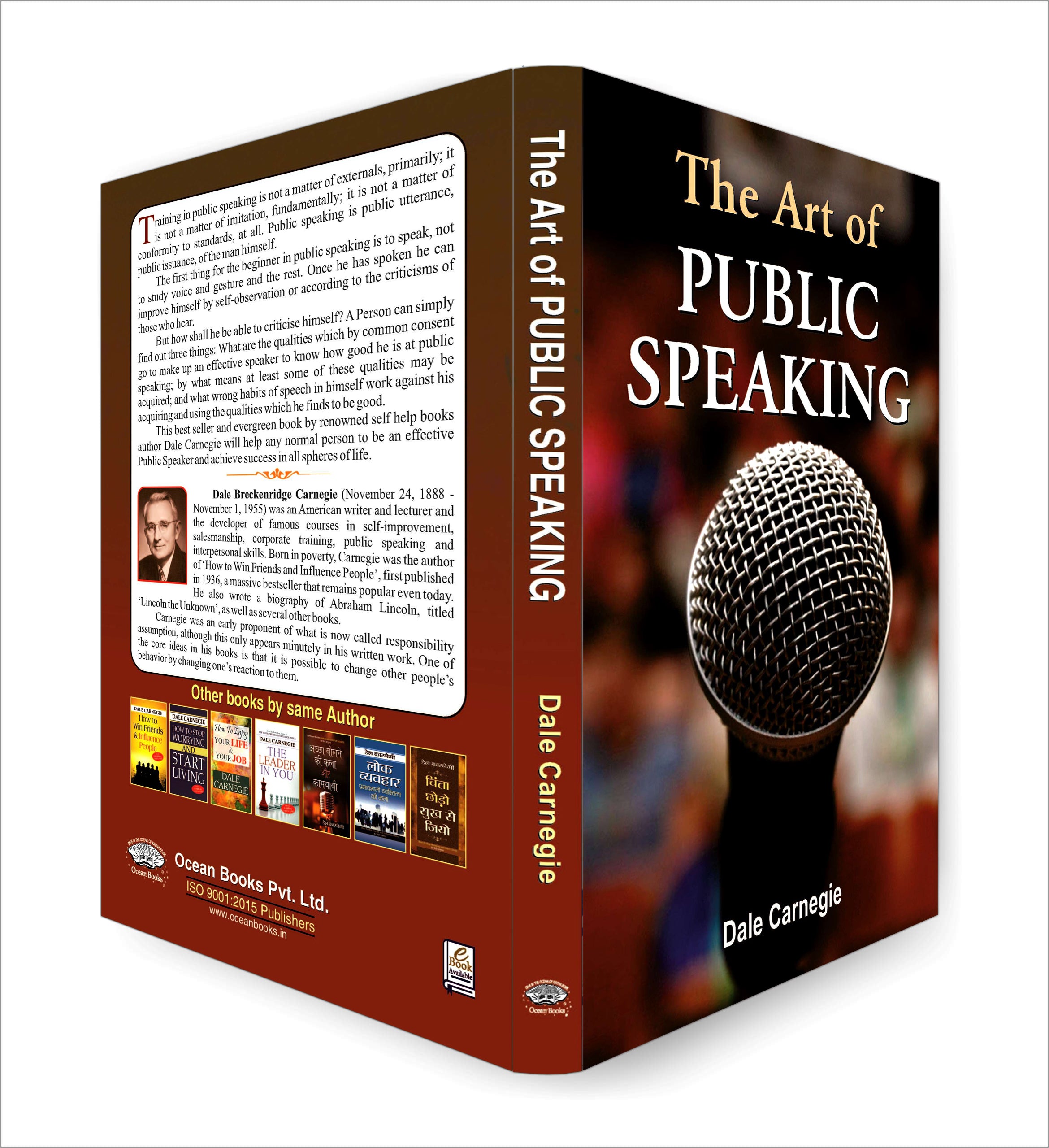 The Art of Public Speaking - by Dale Carnegie (English-Paperback)
