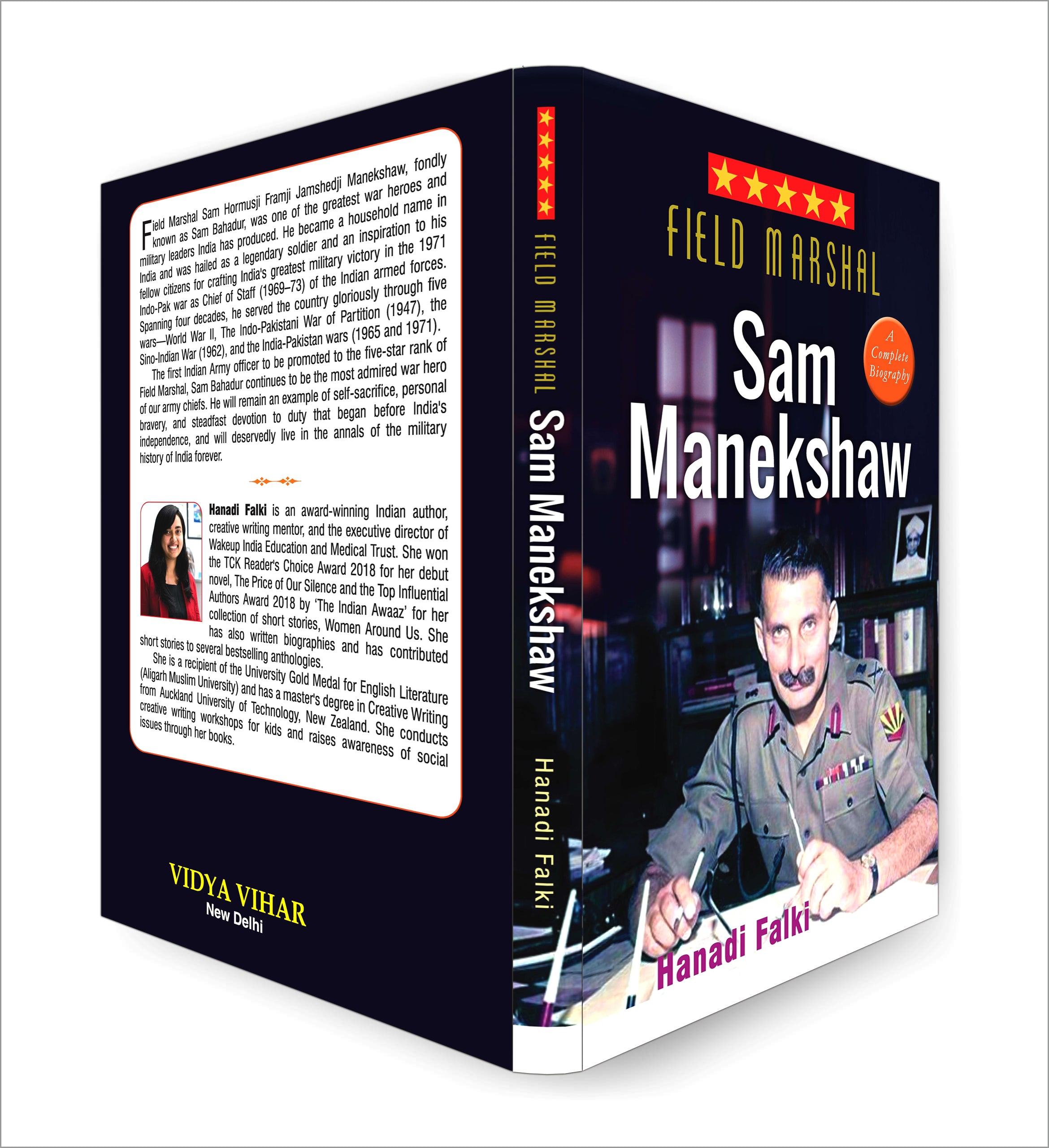 Field Marshal Sam Manekshaw - by Hanadi Falki (English-paperback)