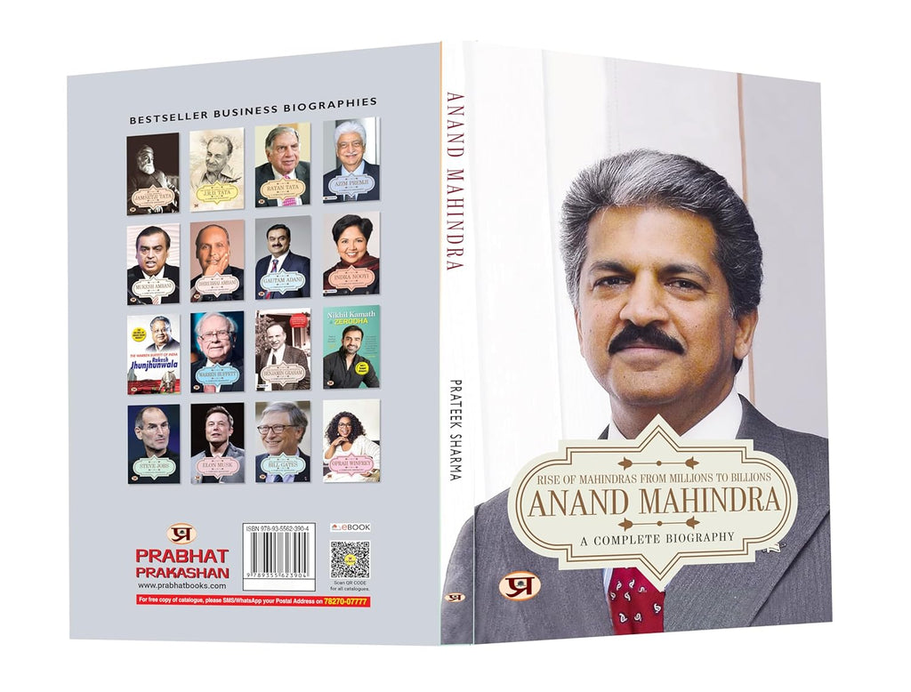 Anand Mahindra A Complete Biography - by Parteek Sharma (English - Paperback)