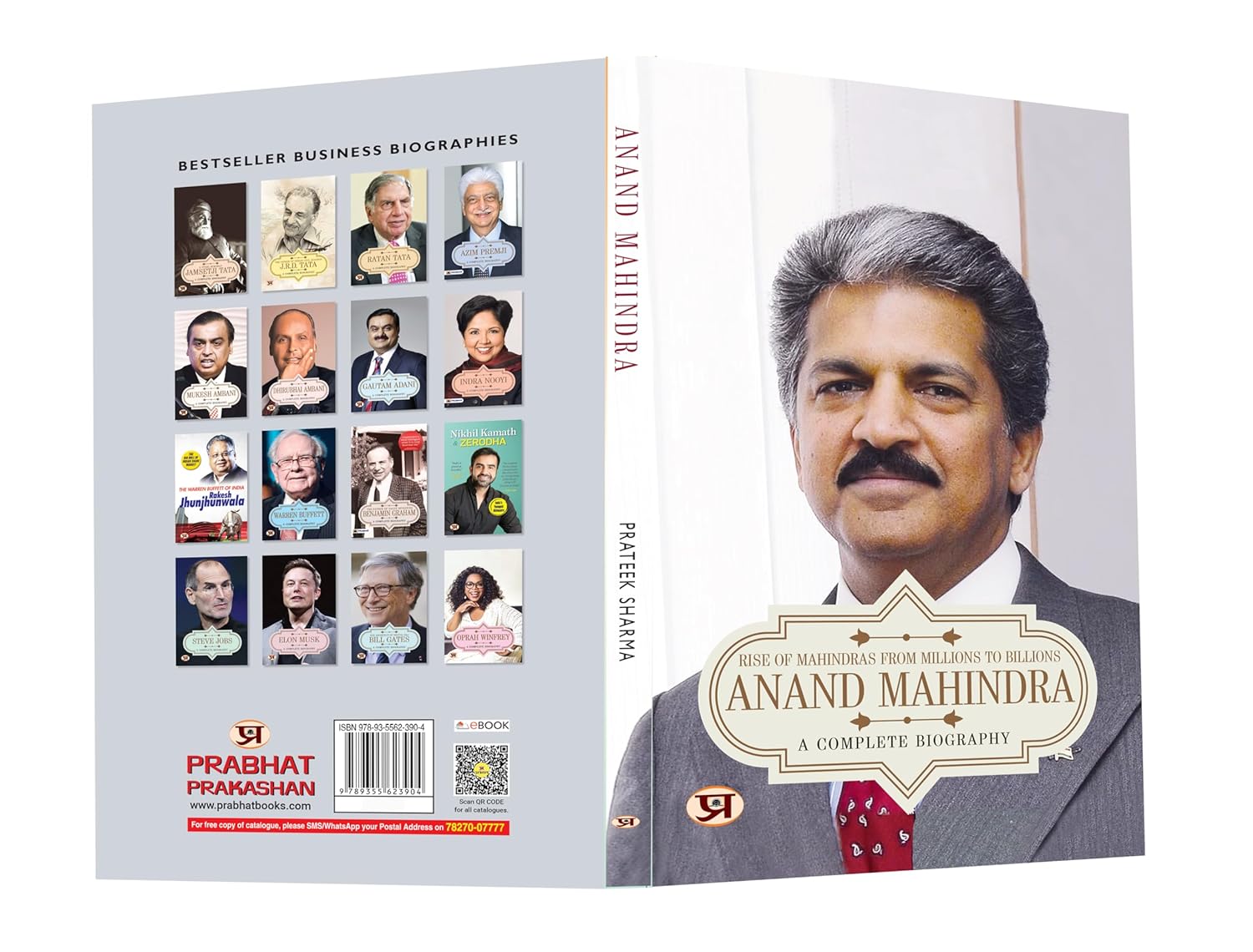 Anand Mahindra A Complete Biography - by Parteek Sharma (English - Paperback)