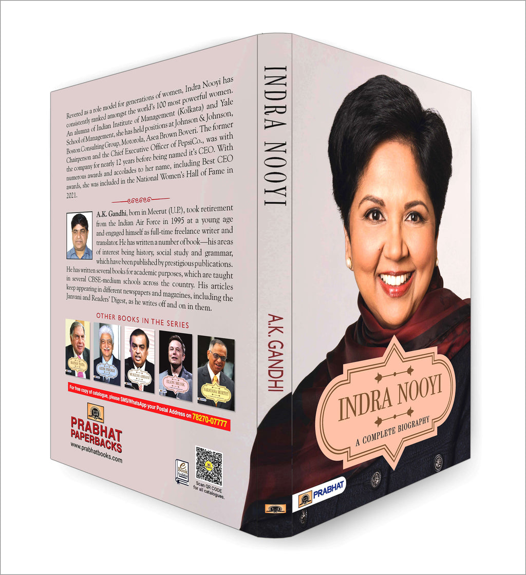 Indra Nooyi A Complete Biography - by A.K. Gandhi (English - Paperback)