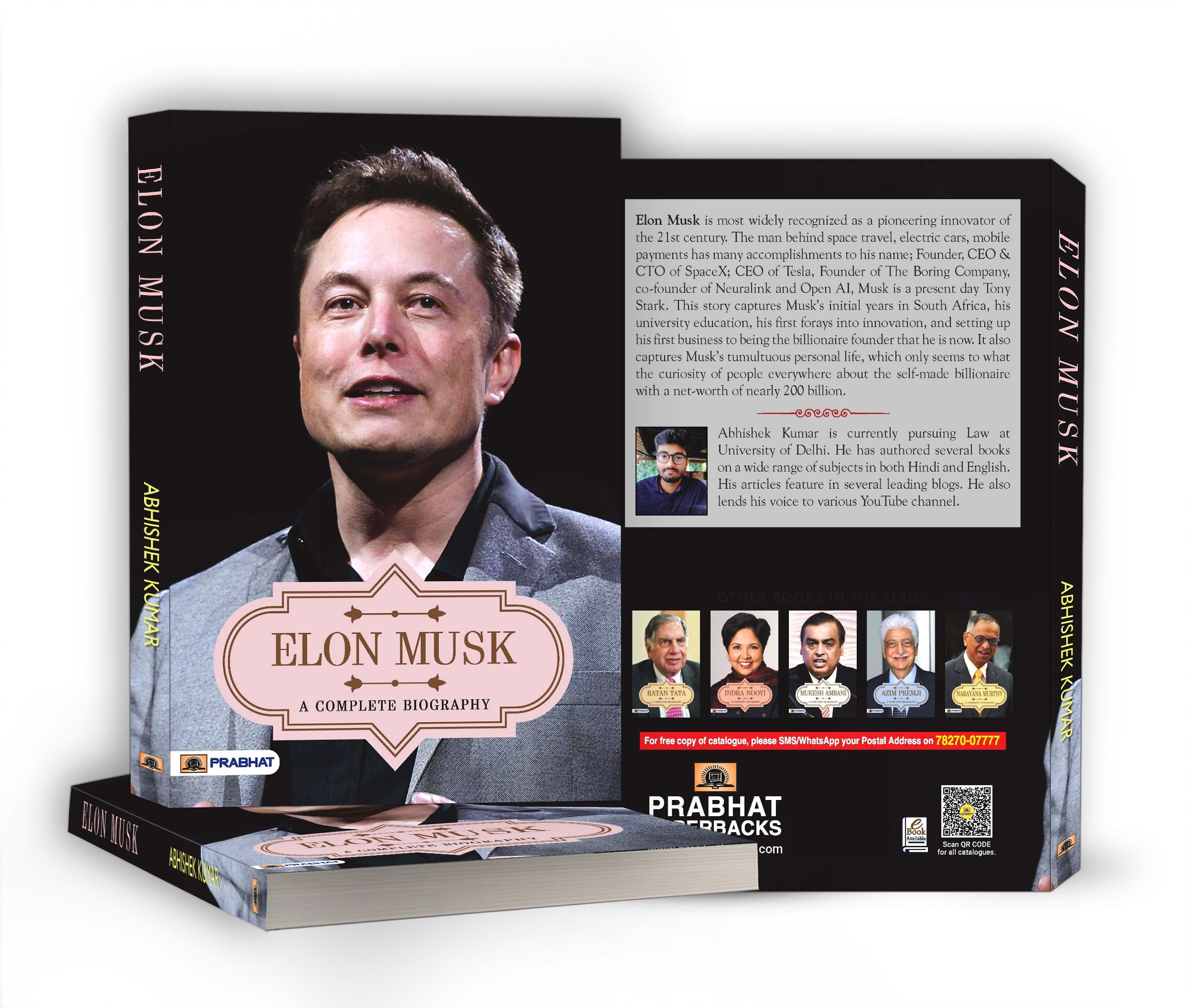 Elon Musk A Complete Biography - by Abhishek Kumar (English - Paperback)