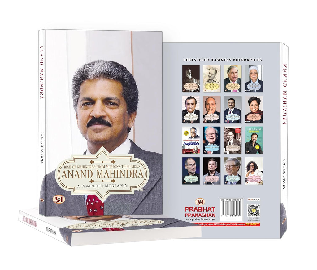 Anand Mahindra A Complete Biography - by Parteek Sharma (English - Paperback)