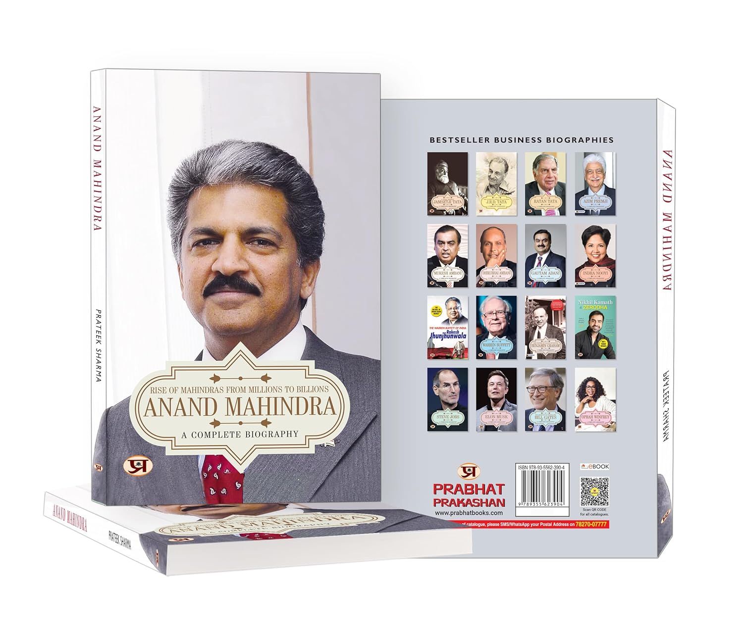 Anand Mahindra A Complete Biography - by Parteek Sharma (English - Paperback)
