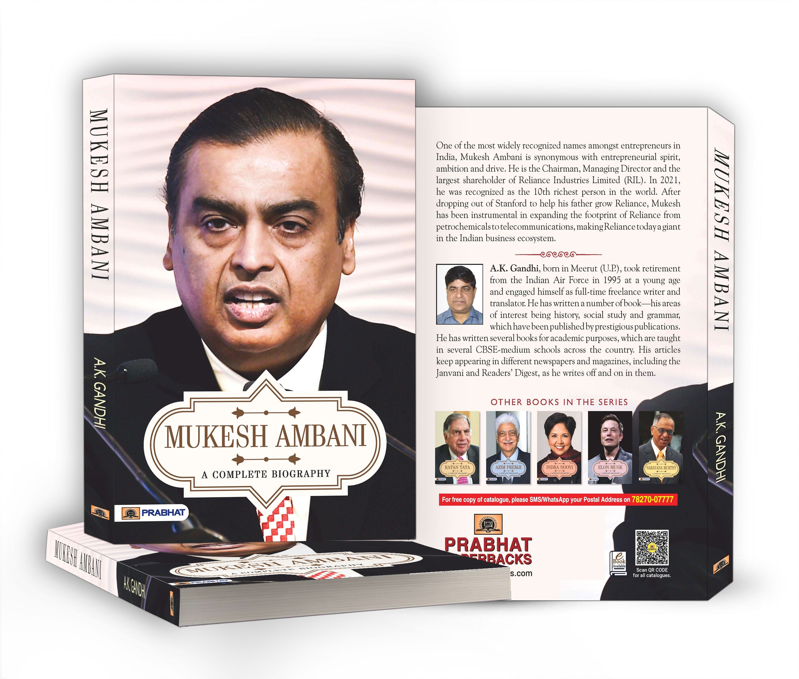 Mukesh Ambani A Complete Biography - by A.K. Gandhi (English - Paperback)