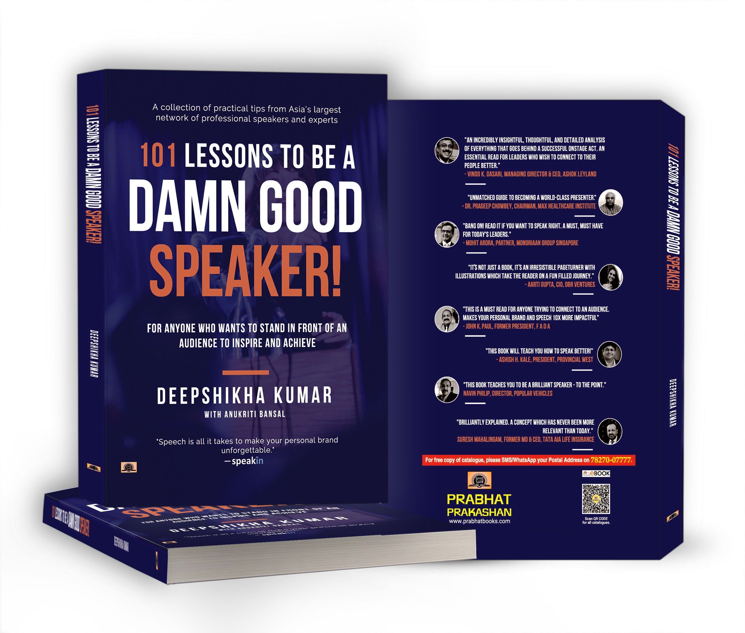101 Lessons To Be A Damn Good Speaker + The Art Of Public Speaking + Motivating Though Of Swami Vivekananda | Set of 3 Books in English - Paperback