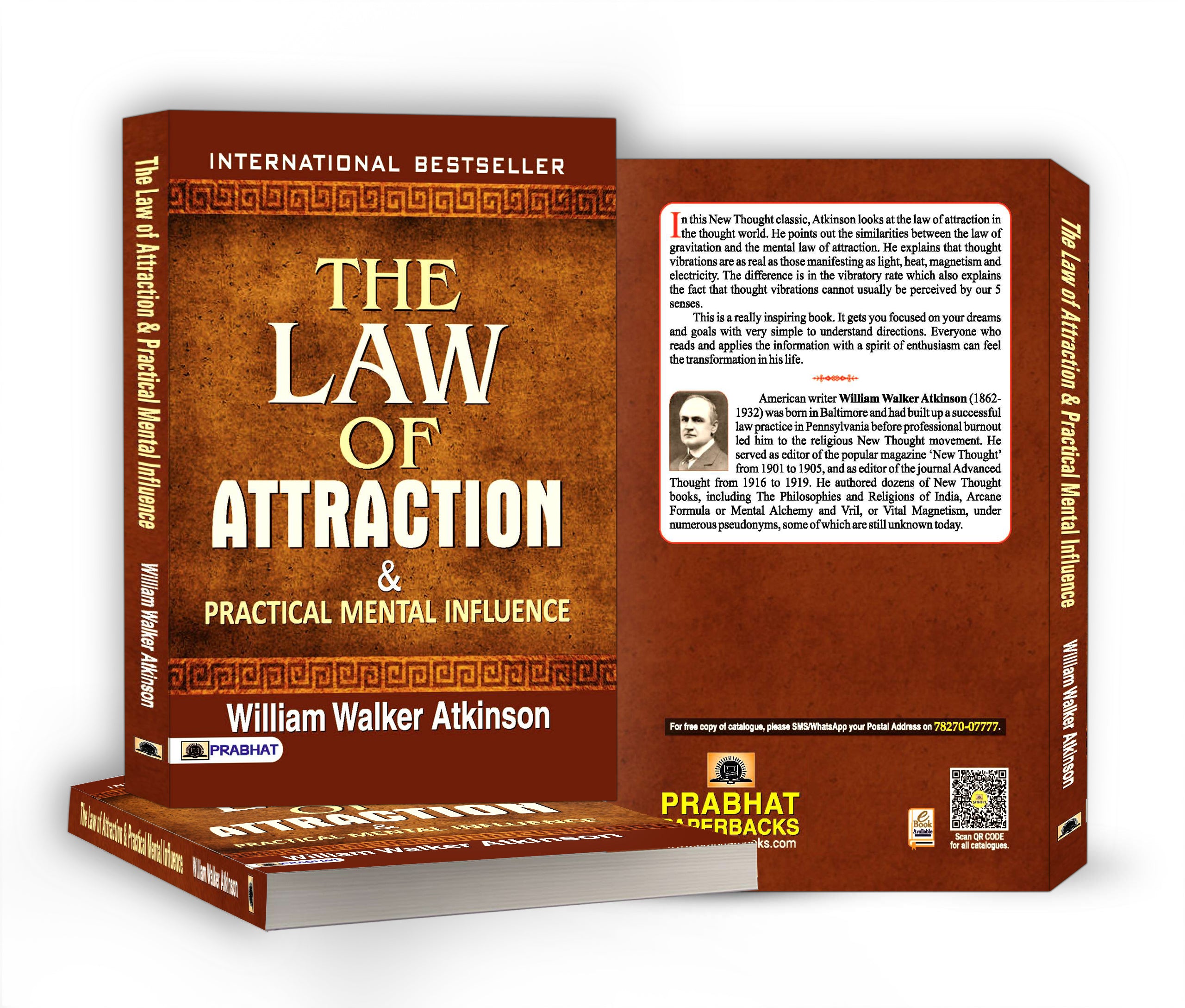 The Law of Attraction and Practical Mental Influence - by William Walker Atkinson (English - Paperback)