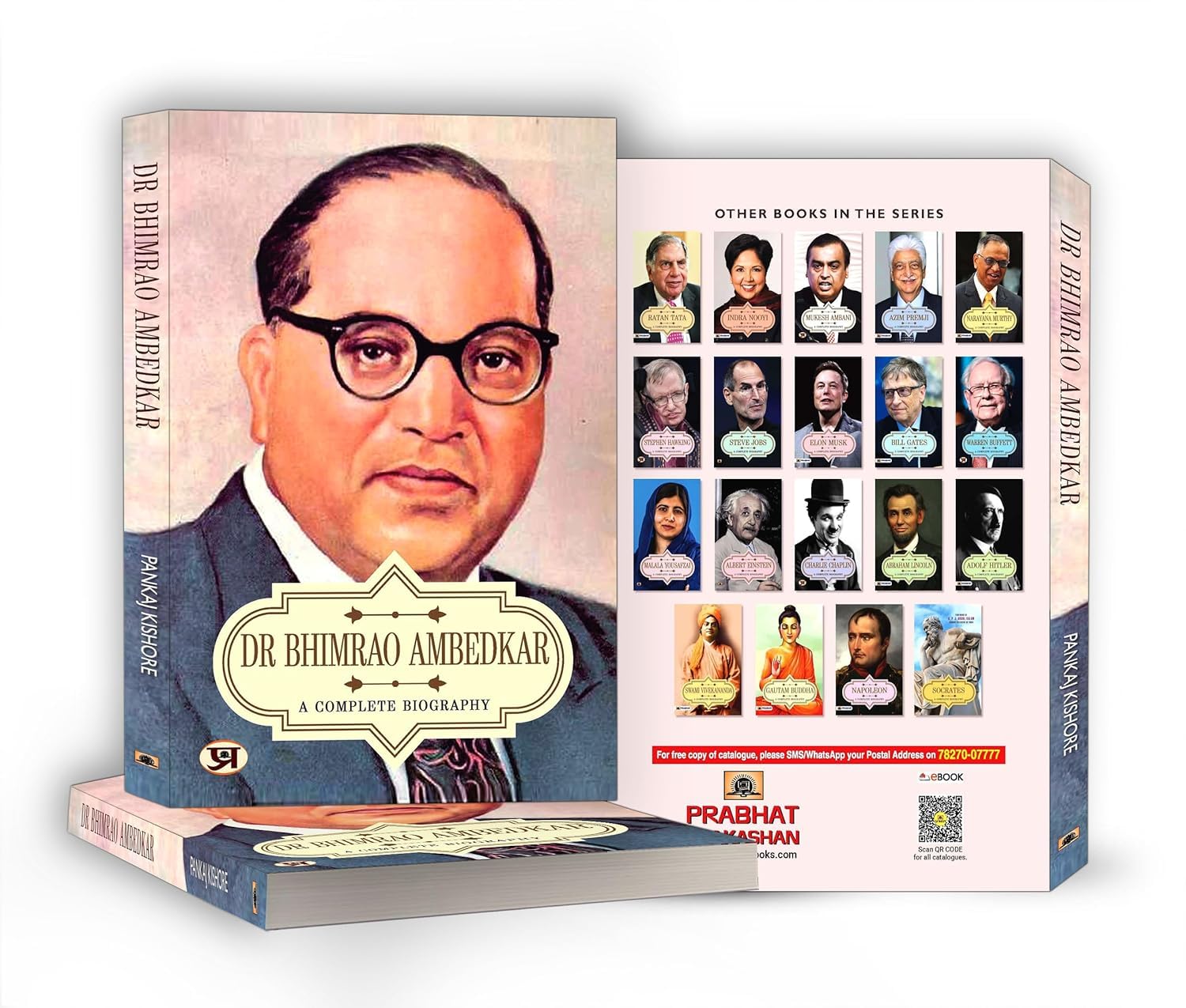 Dr Bhimrao Amedkar  A Complete Biography - by Pankaj Kishore (English - Paperback)