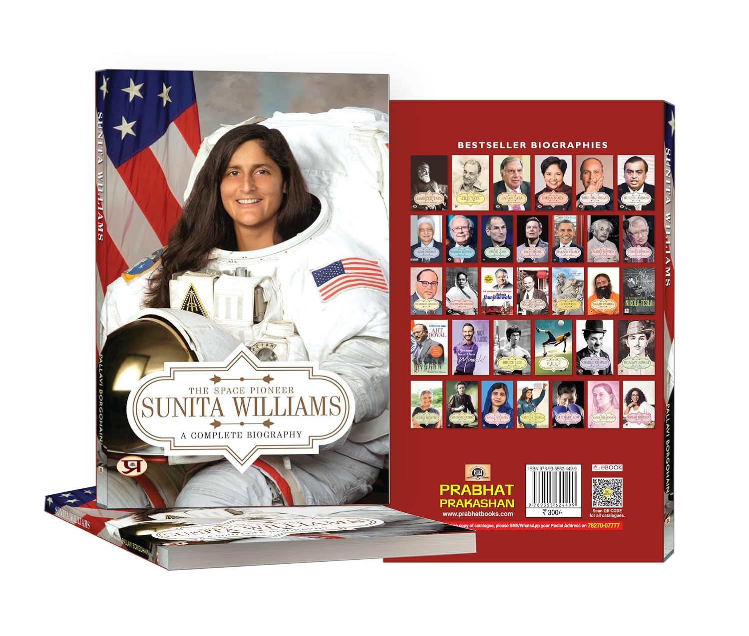 Sunita Williams: A Complete Biography - by Pallavi Borgohain (English - Paperback)