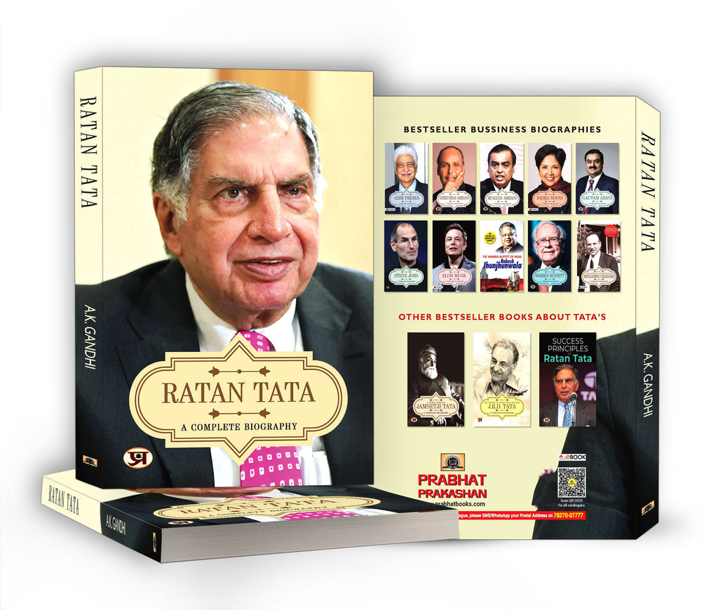 Ratan Tata: A Complete Biography Tata Group by AK Gandhi (English - Paperback)