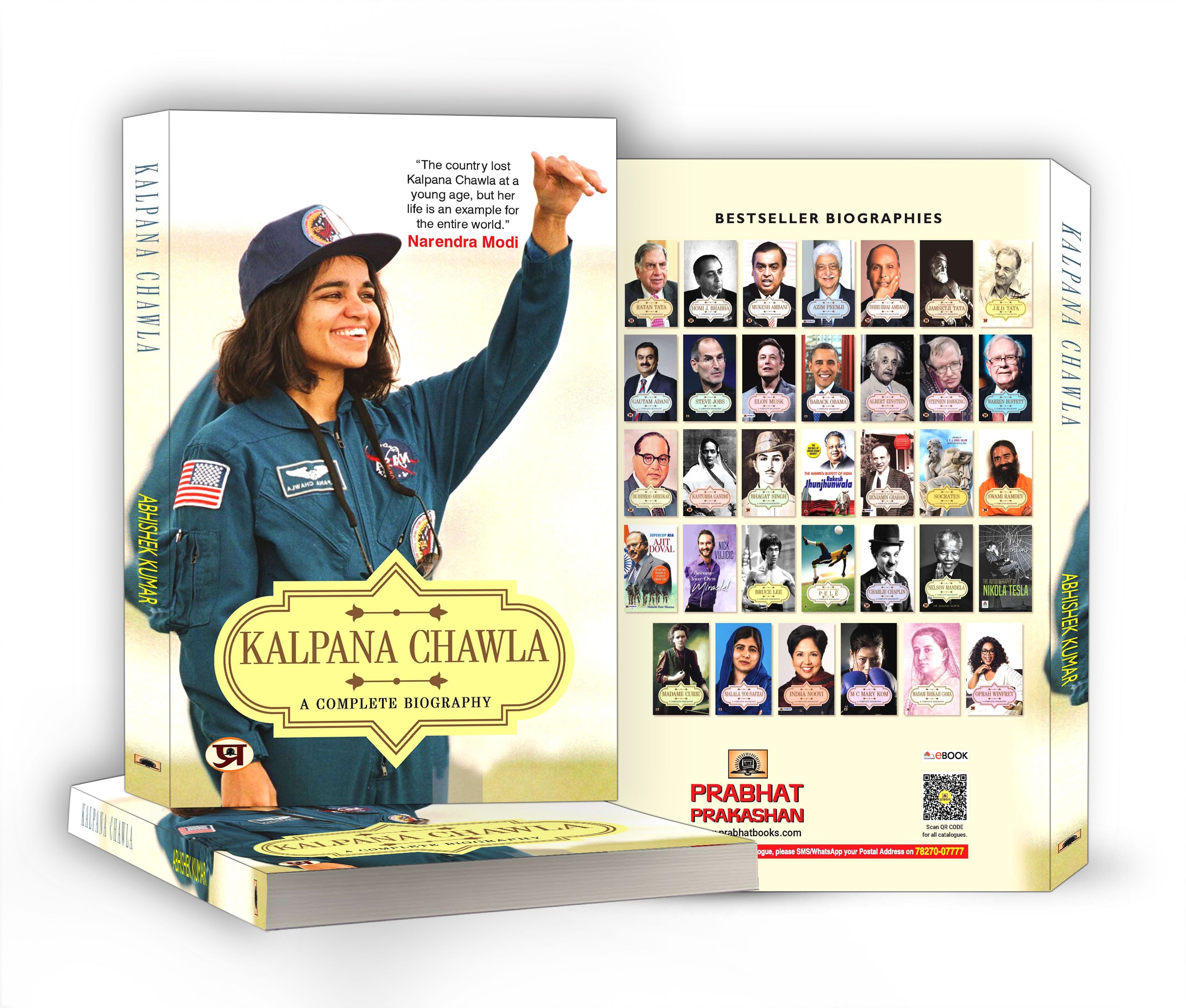 Kalpana Chawla: A Complete Biography - by Abhishek Kumar (English - Paperback)