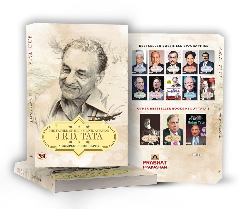 JRD Tata : A Complete Biography - by Vinod Sharma (English - Paperback)
