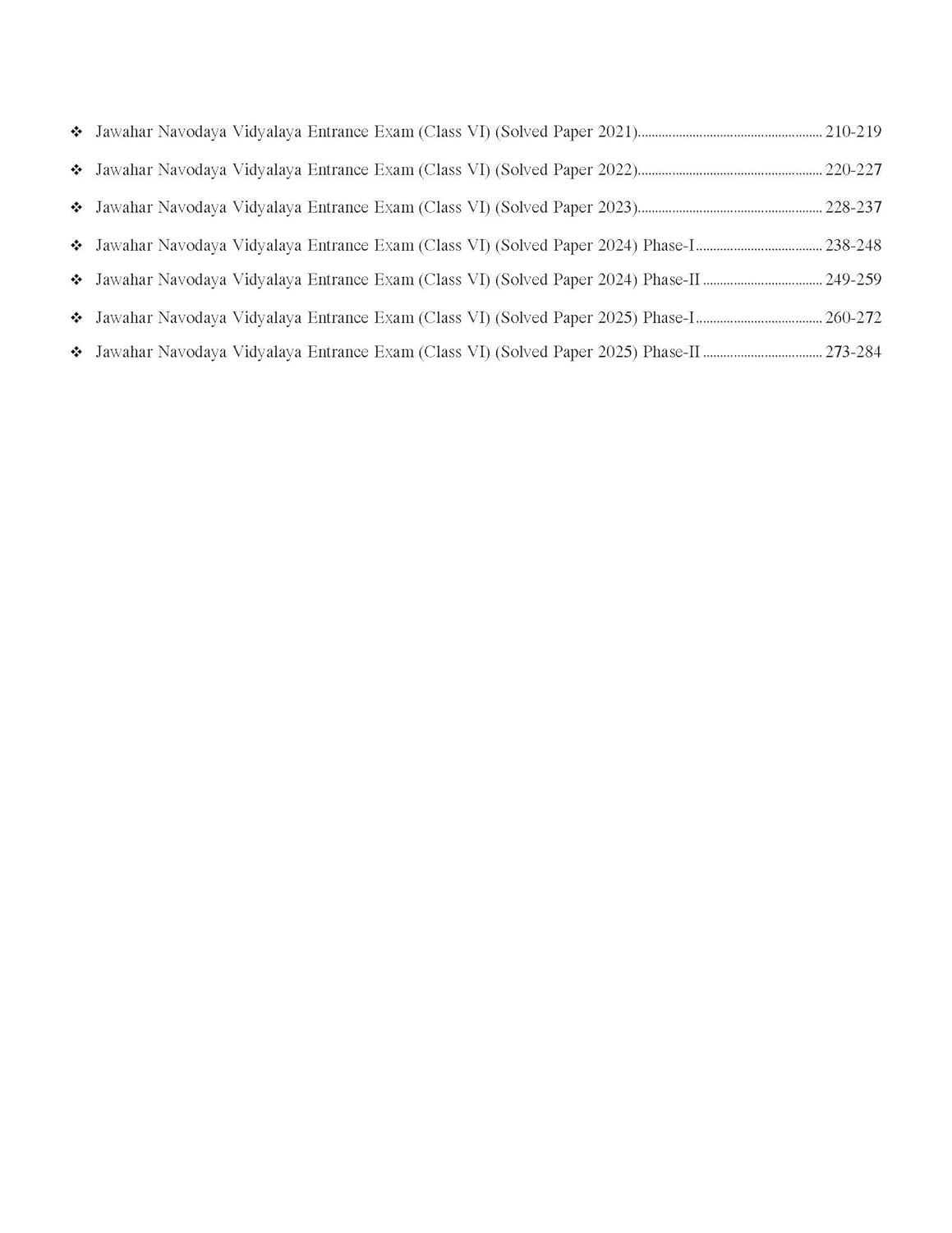 Jawahar Navodaya Vidyalaya Class 6 - Solved Papers 21 Years (English - Paperback)