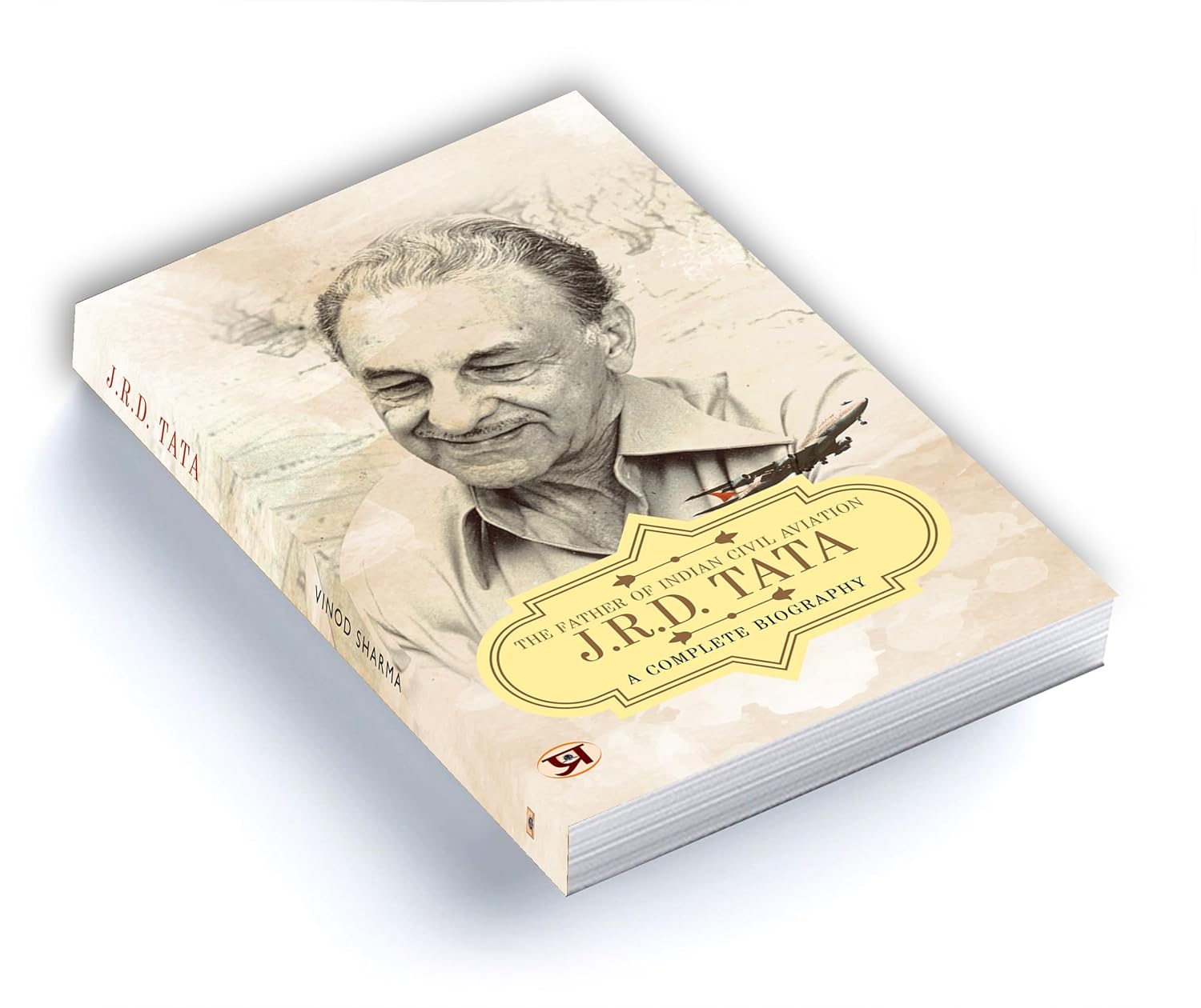 JRD Tata : A Complete Biography - by Vinod Sharma (English - Paperback)