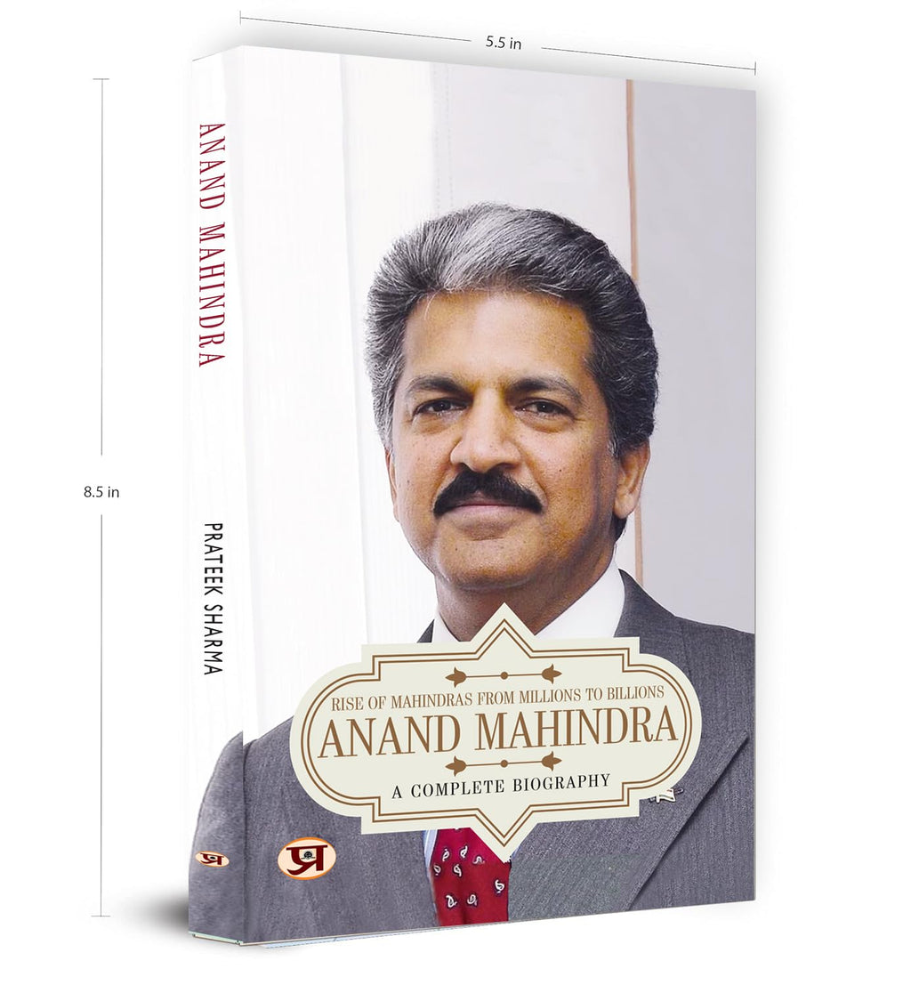 Anand Mahindra A Complete Biography - by Parteek Sharma (English - Paperback)