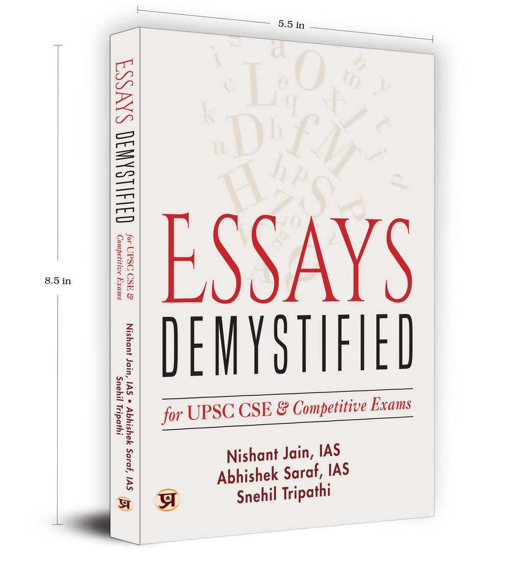 Essays Demystified For UPSC CSE & Competitive Exams by IAS Nishant Jain (English - Paperback)