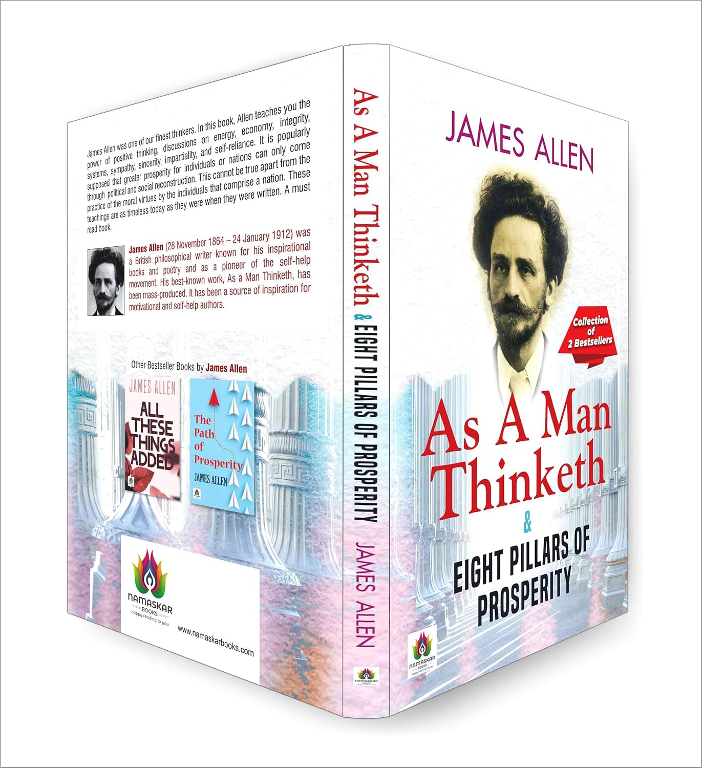 As a Man Thinketh & Eight Pillars of Prosperity : by James Allen - (English - Paperback)