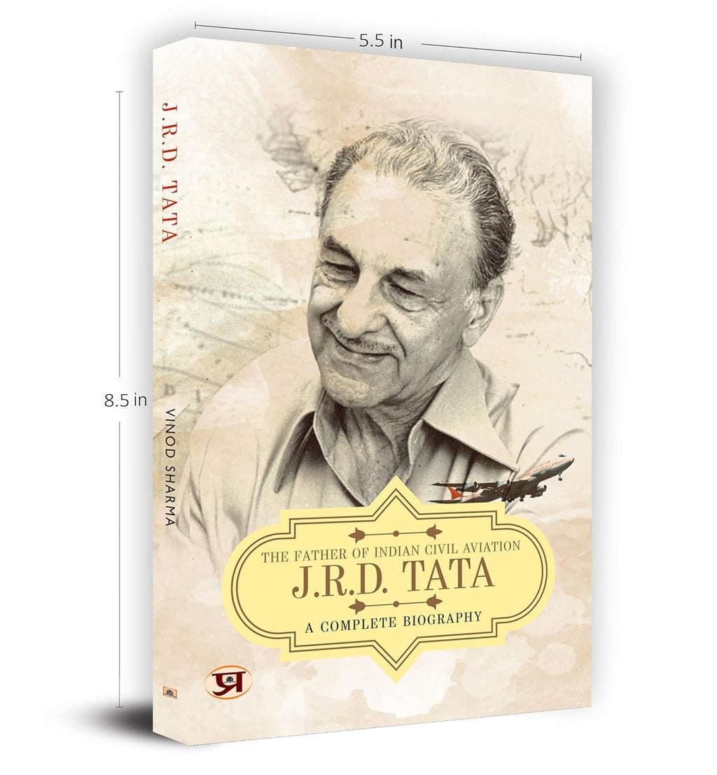 JRD Tata : A Complete Biography - by Vinod Sharma (English - Paperback)