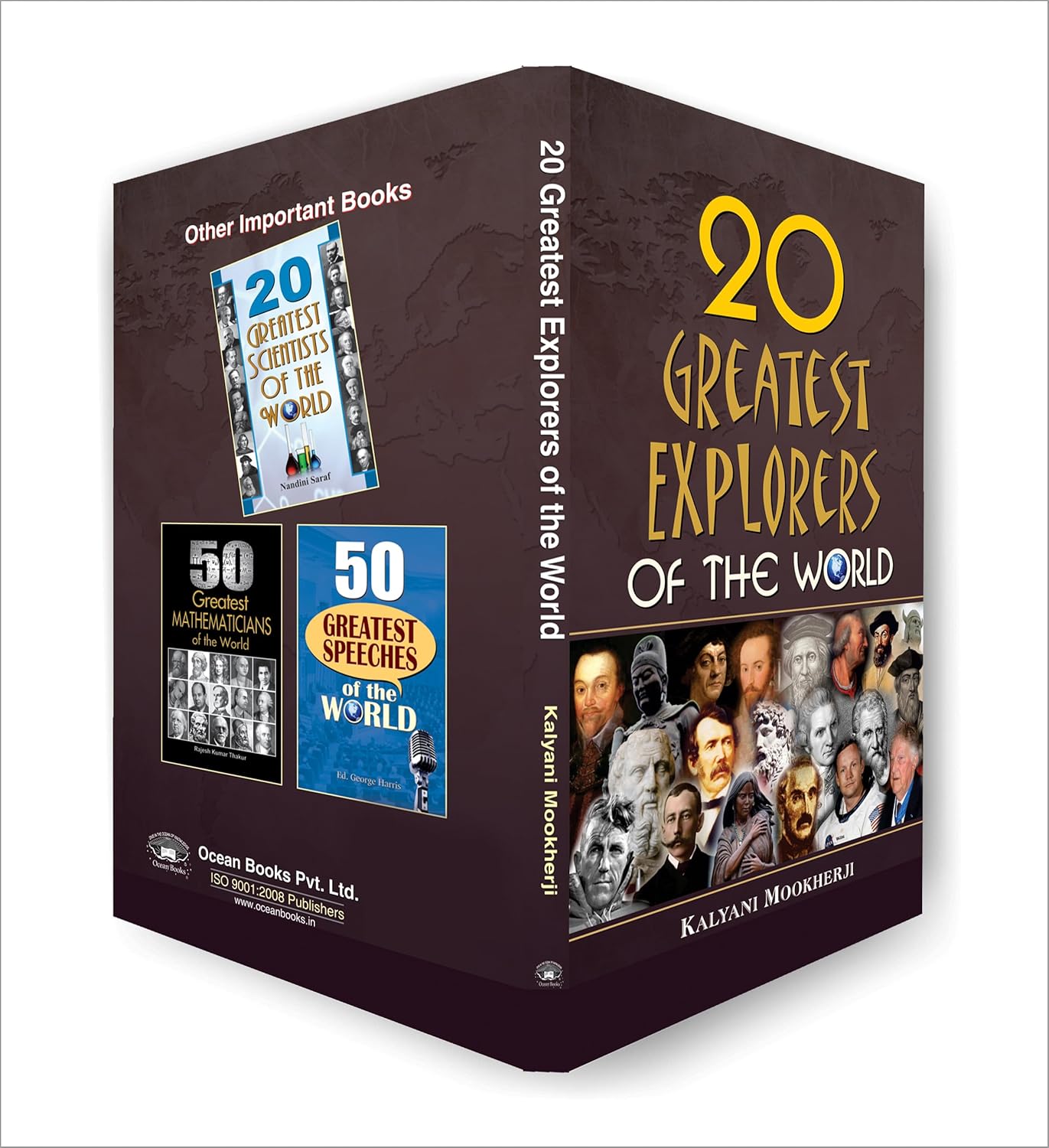 20 Greatest Explorers of the World : by Kalyani Mookherji (English - Hardback)
