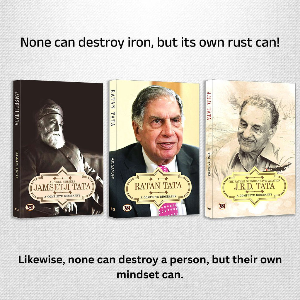 Complete Biographies : Jamsetji, JRD & Ratan Tata