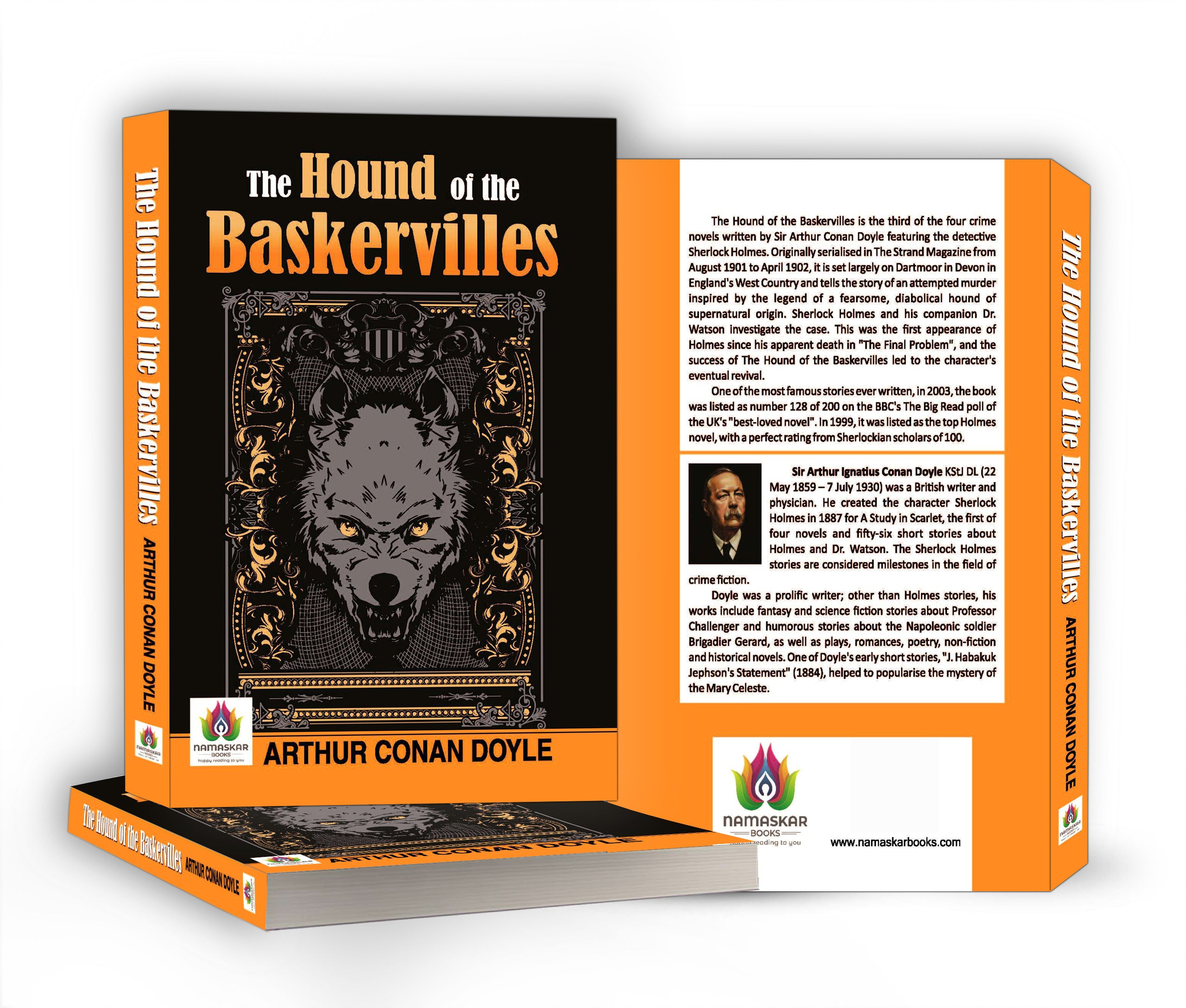 he Hound of the Baskervilles : by Arthur Conan Doyle - (English - Paperback)