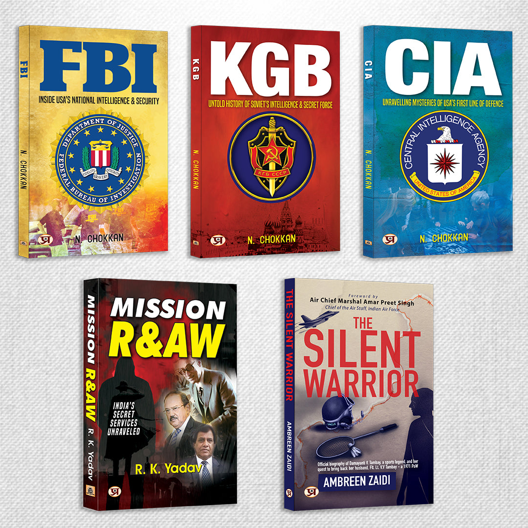 Secret Intelligence & Spy Agencies Book Bundle — English