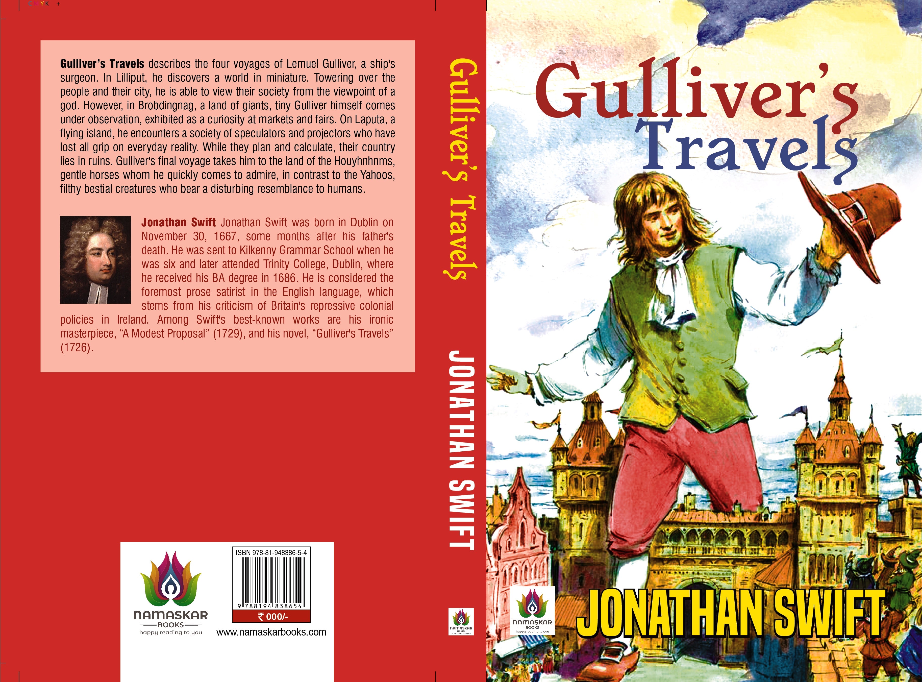 Gulliver's Travels : by Jonathan Swift -  (English - Paperback)