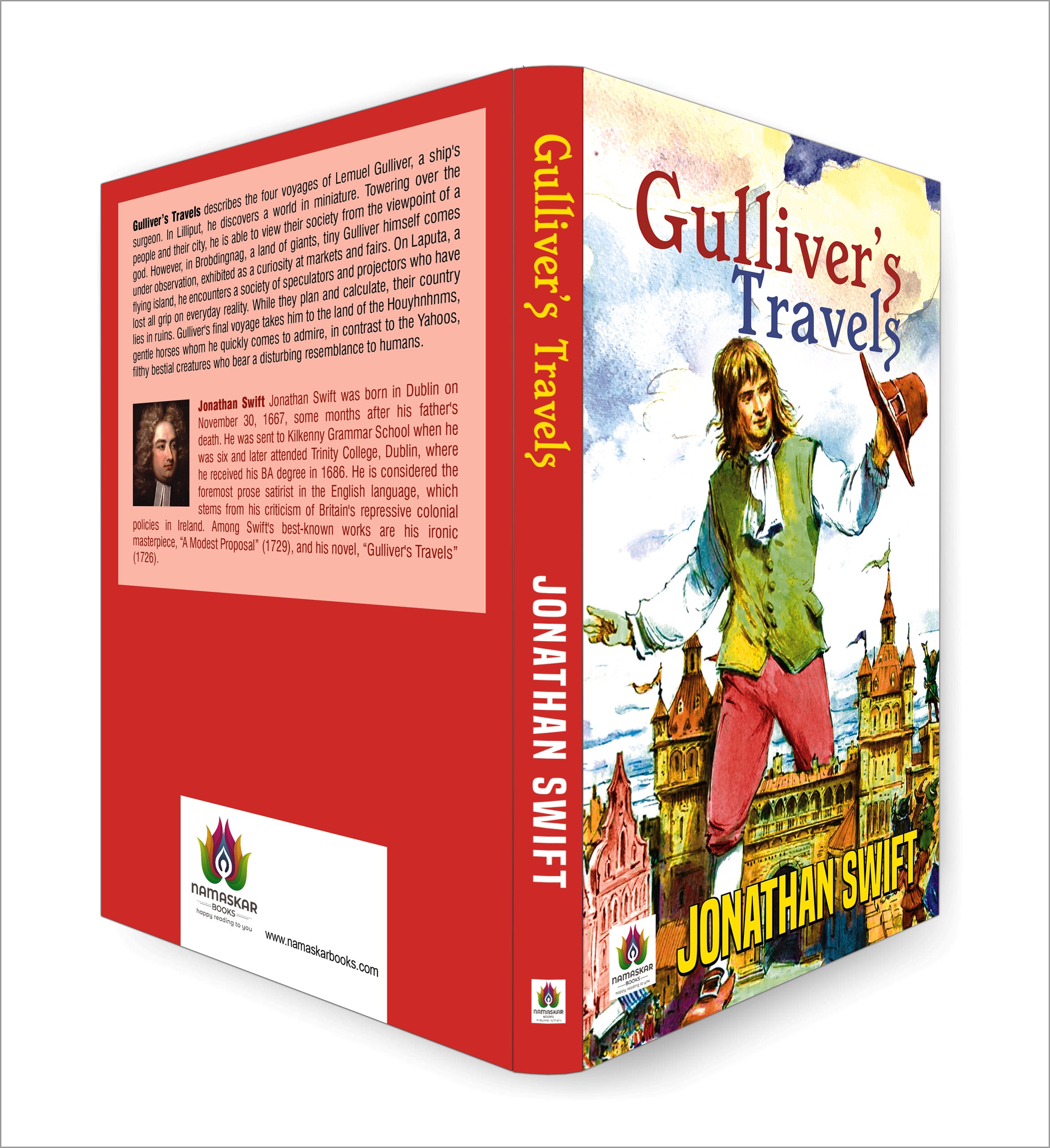 Gulliver's Travels : by Jonathan Swift -  (English - Paperback)