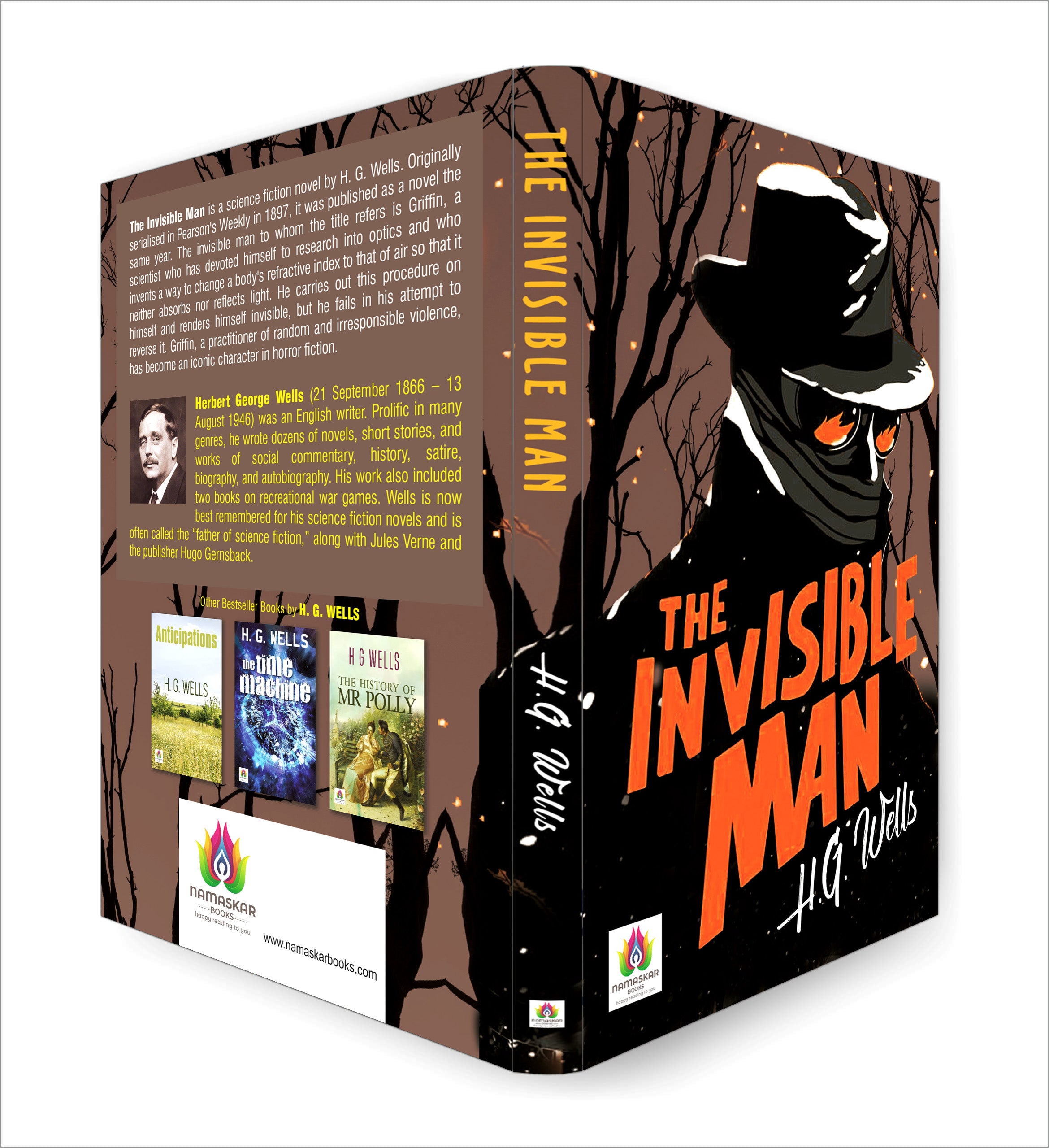 The Invisible Man : by HG Wells - (English - Paperback)